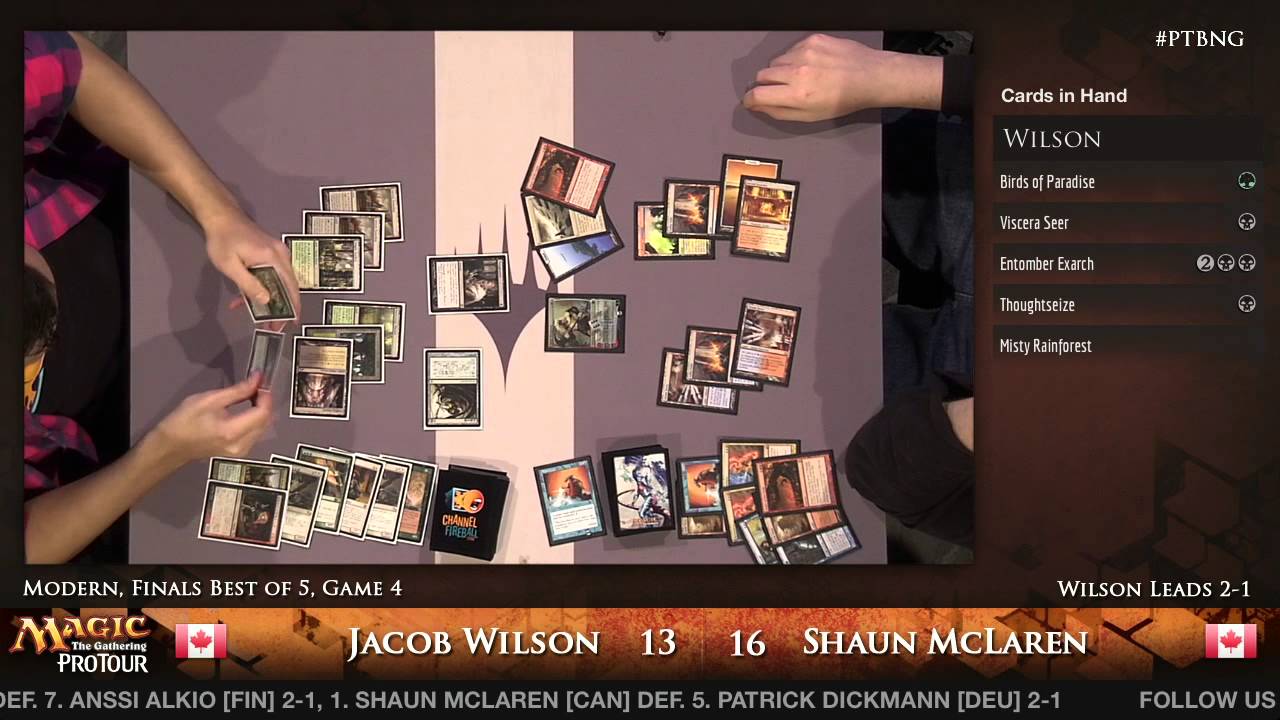 Pro Tour Born of the Gods - Finals - Jacob Wilson vs. Shaun McLaren