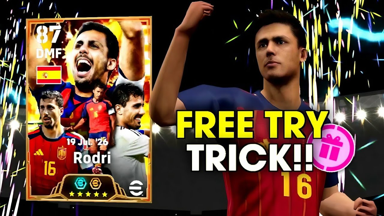 Trick To Get Big Time Rodri & Lamine Yamal In eFootball 2026 Mobile