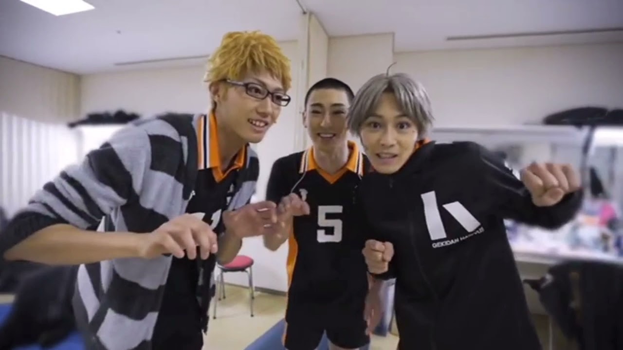 Tsukishima stage play actor clip