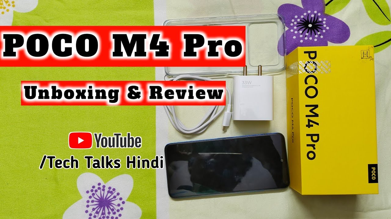 Unboxing Of Poco M4 Pro || Tech Talks Hindi || Best Smart Phone || Budget Range Smart Phone