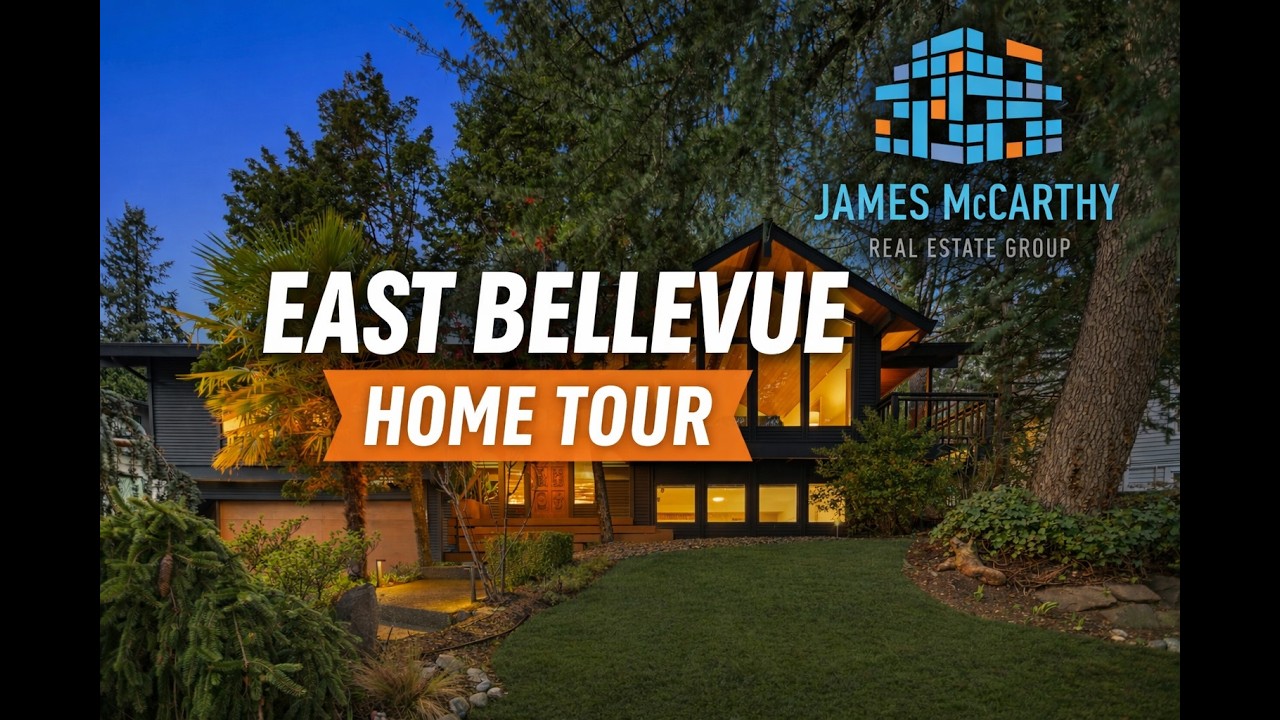🏡 East Bellevue NW Contemporary Home Tour | Crestwood Park | 16700 SE 31st St Bellevue WA