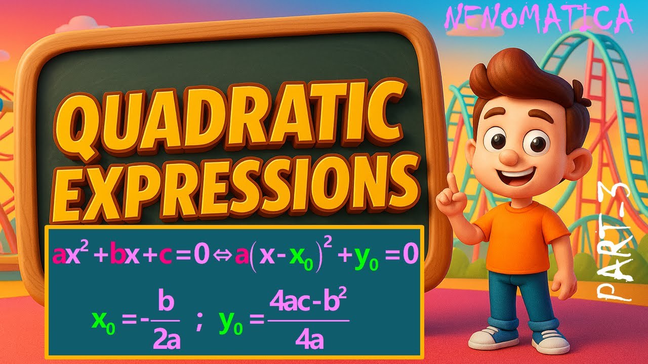 Quadratic Expressions 27-3: Graphing Parabolas | NENOMATICA