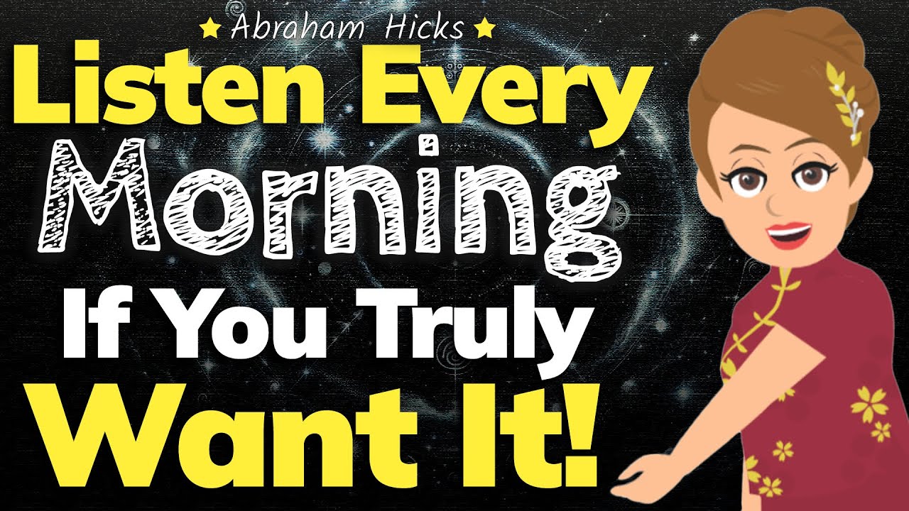 This Is What Abraham Wants You To Hear Today! ✨ Abraham Hicks 2024