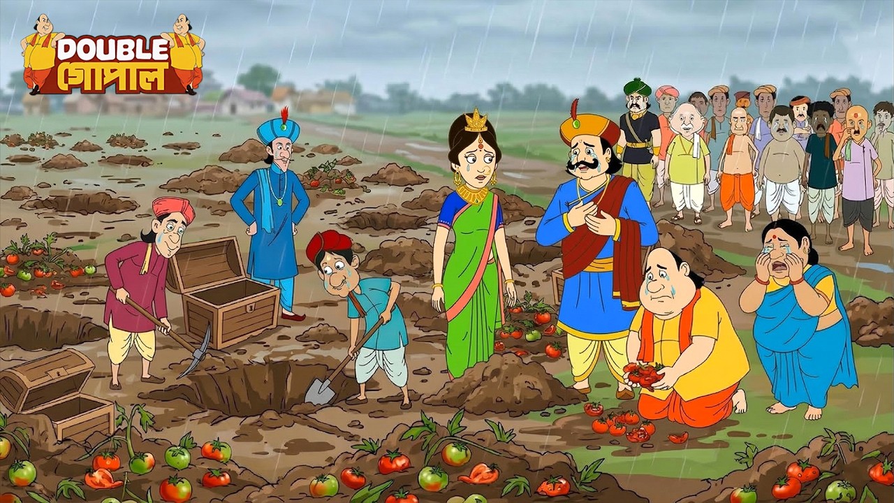 মিথ্যা খজানের খোঁজে মন্ত্রী গোপাল দাদার ফসল নষ্ট করে দিলেন! | Gopal Bhar - গোপালভাঁড় | New Episode