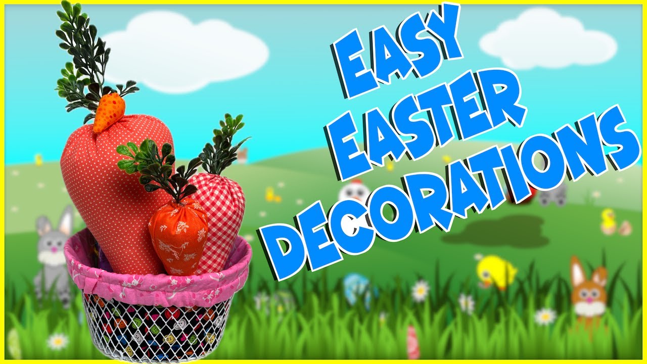 Easy Easter Decorations | The Sewing Room Channel