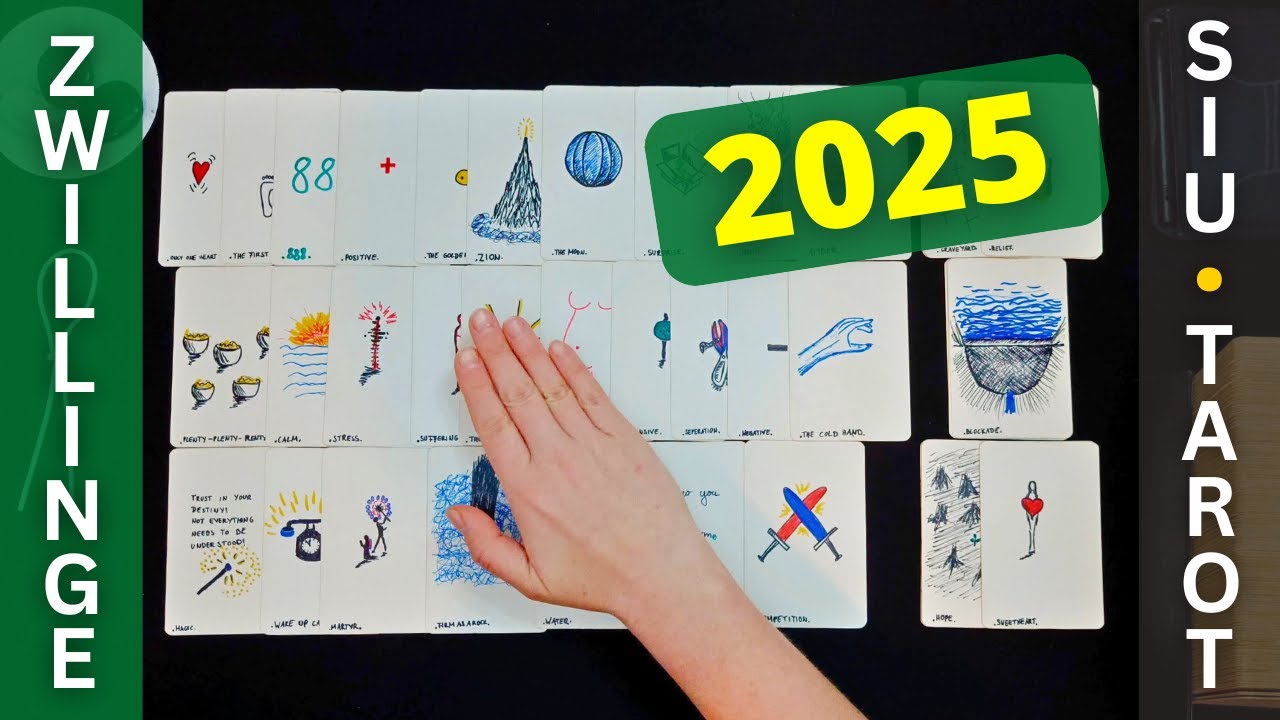 ZWILLINGE ♊ GROSSE JAHRESLEGUNG 2025 👁️‍🗨️ • DAS sollst du erfahren!!! • 🧿
