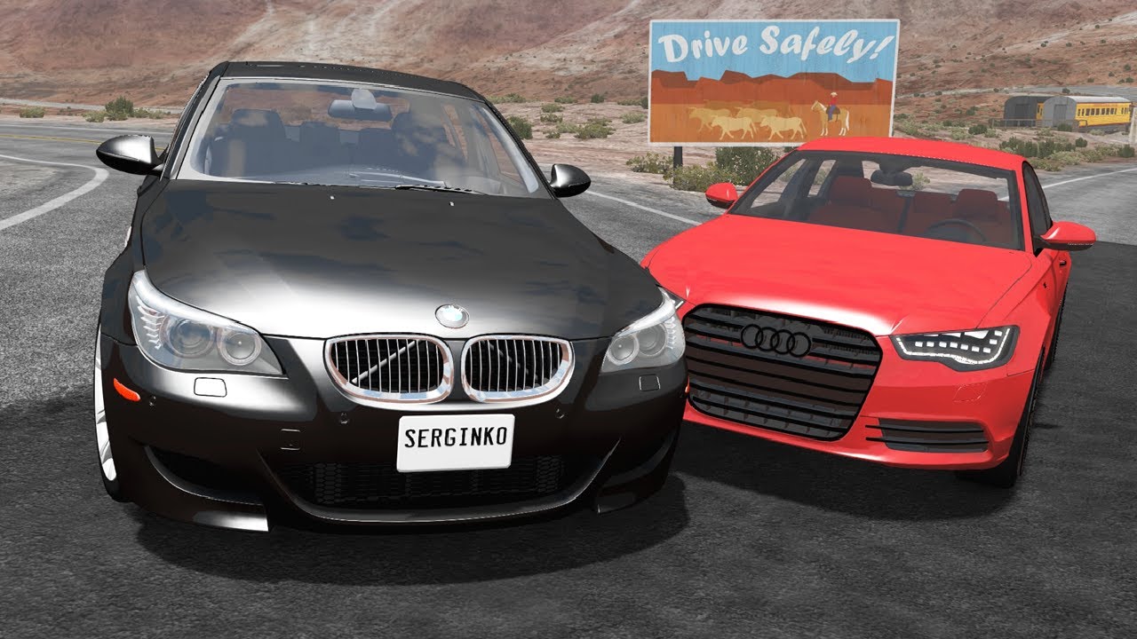 Realistic Car Crashes 18 - BeamNG Drive