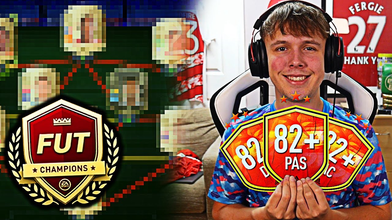 letting 11x 82+ STAT UPGRADE packs choose my FUT Champs team...