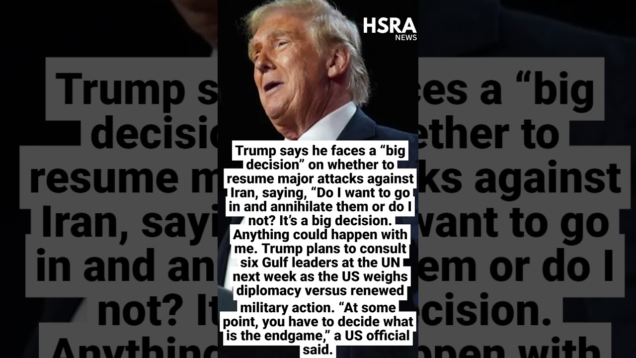 Trump Weighs Major Military Escalation Against Iran #shorts #breakingnews #usa #iran #iranisraelwar