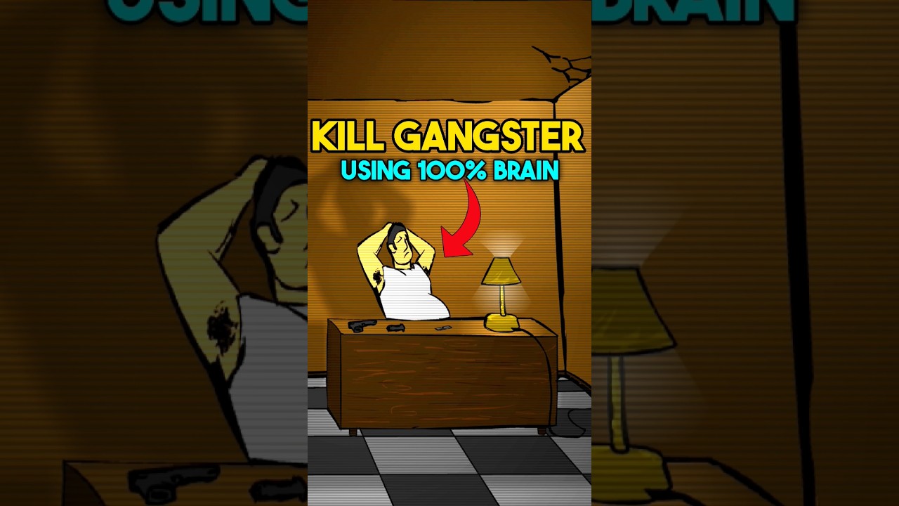 KILL THIS GANGSTER USING 100% BRAIN 