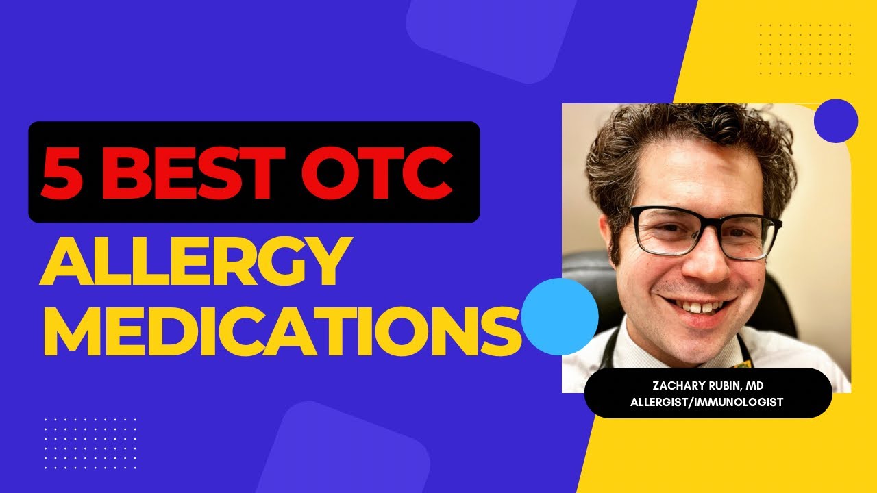 5 best OTC allergy medications