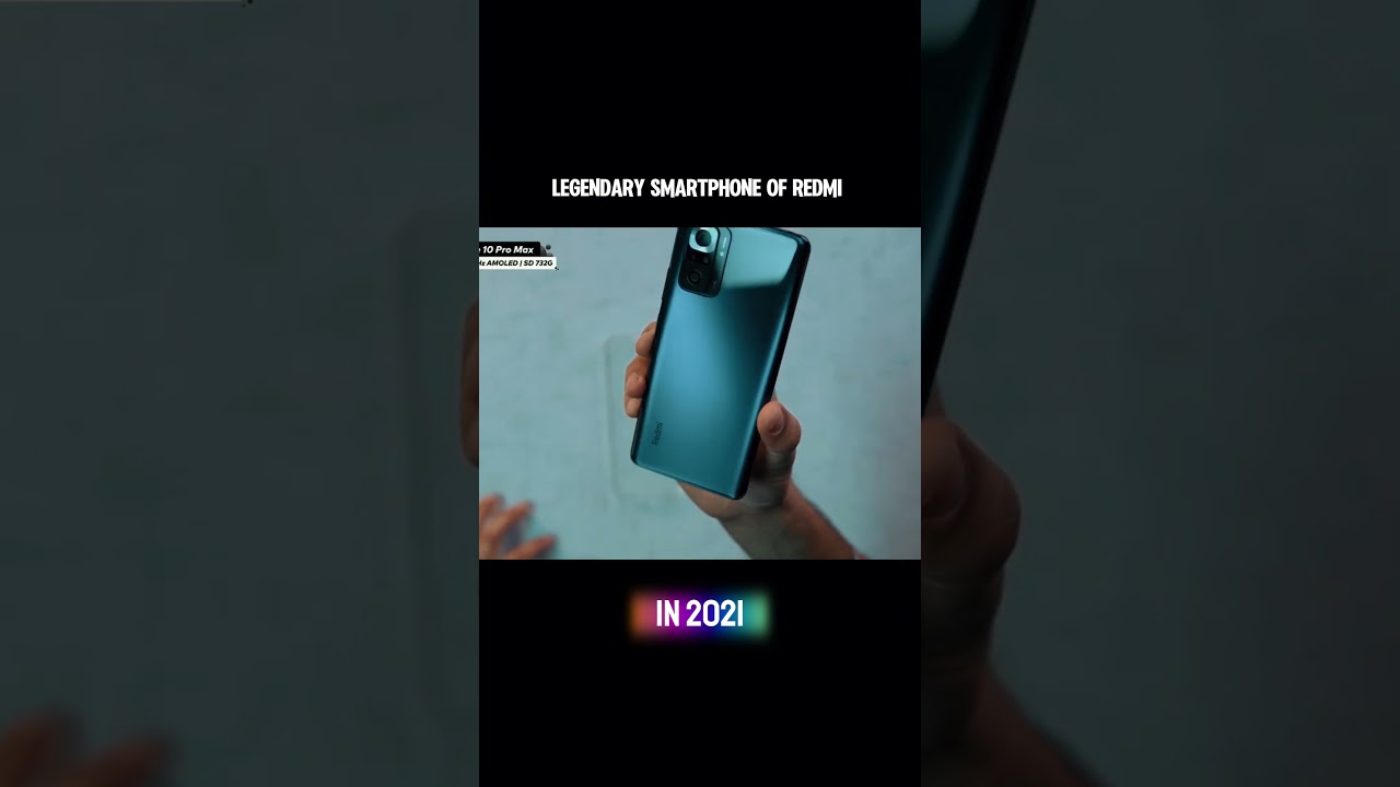 Redmi Note 10 Pro Max : King Of Budget Phone In 2021 #redmi #shorts