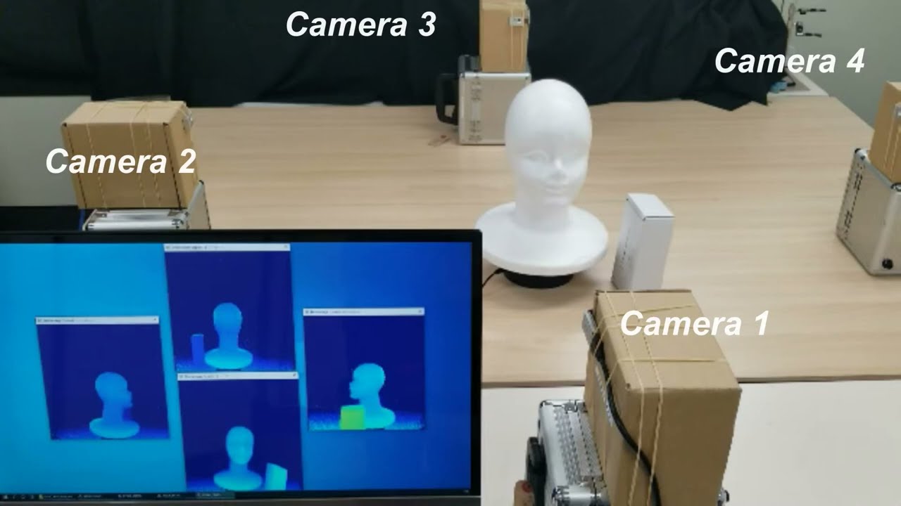 [ToF] Multiple ToF depth cameras running without light-jamming