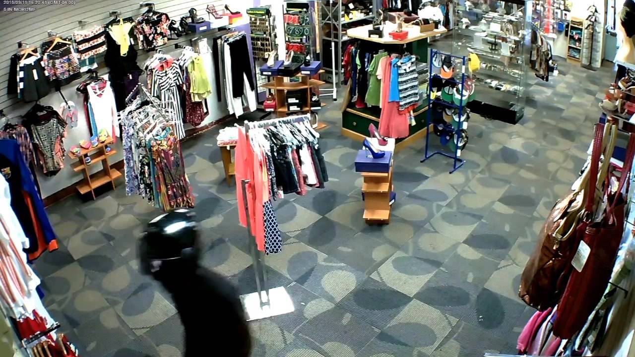 Extended Footage: Armed Robbery CCTV Footage, Sept 2015