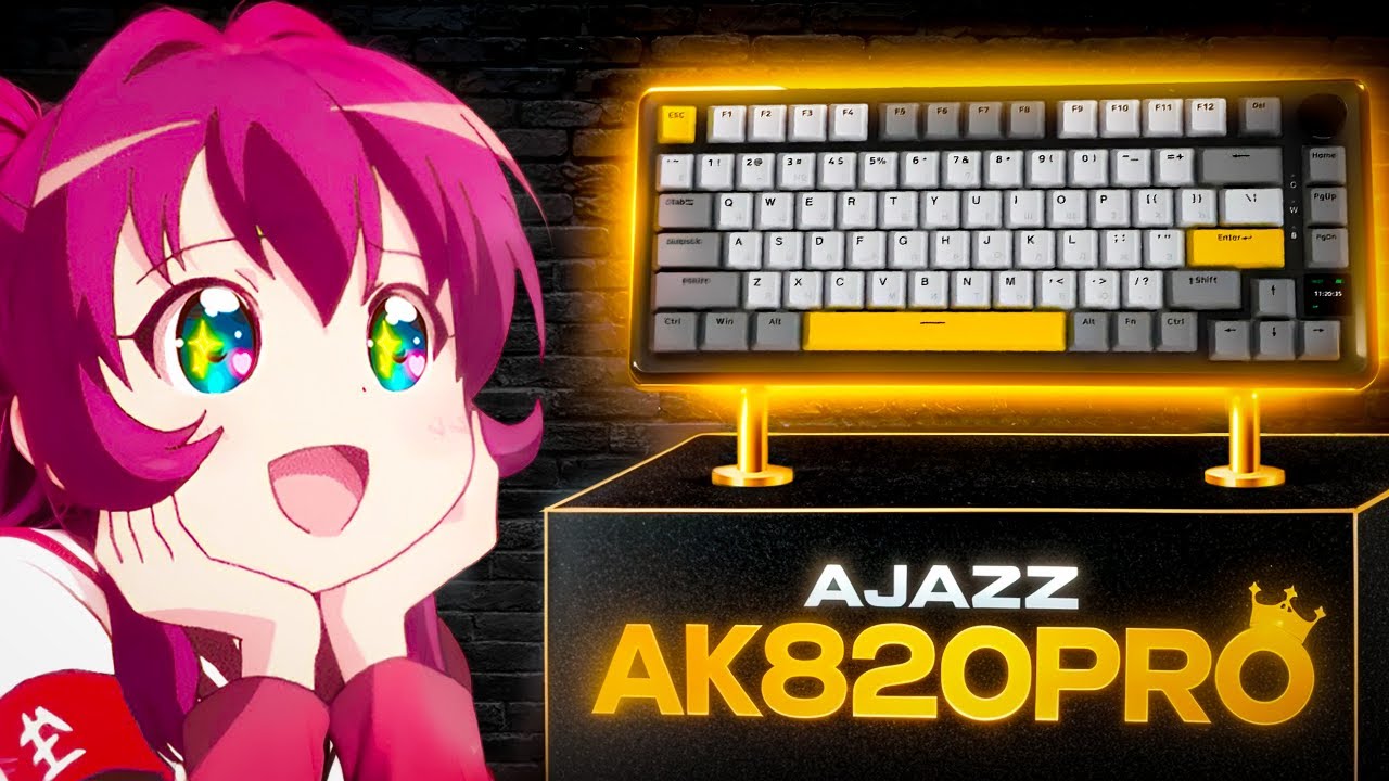 ⌨ ОБЗОР НА МОЮ КЛАВИАТУРУ | AJAZZ AK820 PRO⌨