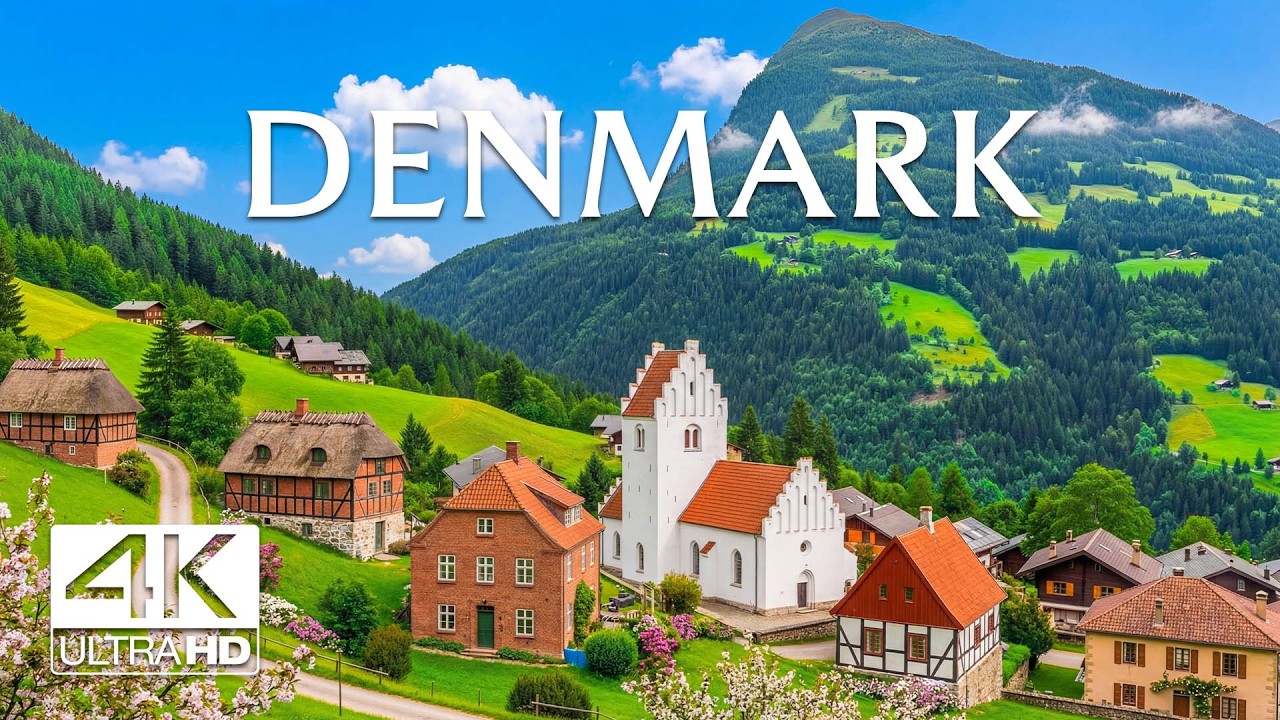 Denmark 4K | Timeless Nordic Wonder – Calm Coasts, Open Fields & Quiet Villages