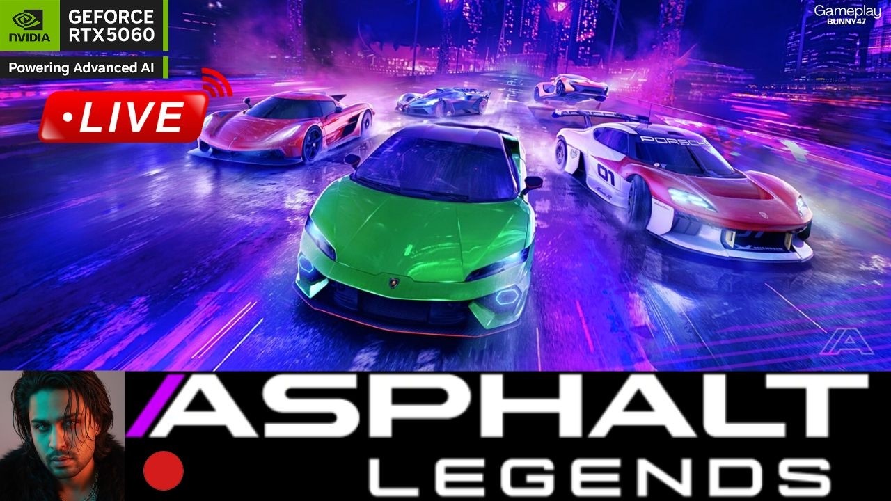 LIVE HINDI 🔴ASPHALT LEGENDS | PC EVENTS GAMEPLAYYY