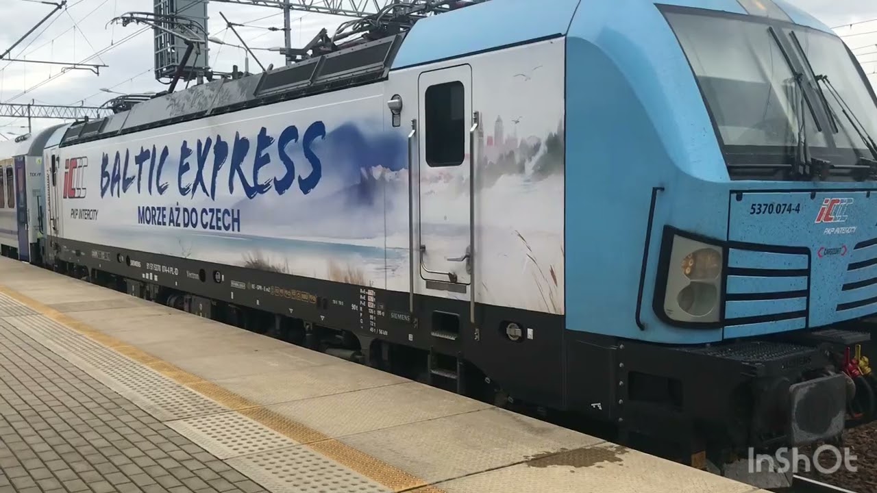 6196 327 ‚Jacek’ Morze Aż do Czech z IC 263 Baltic Expres relacji Gdynia Główna-Praha Hlavni Nadrazi
