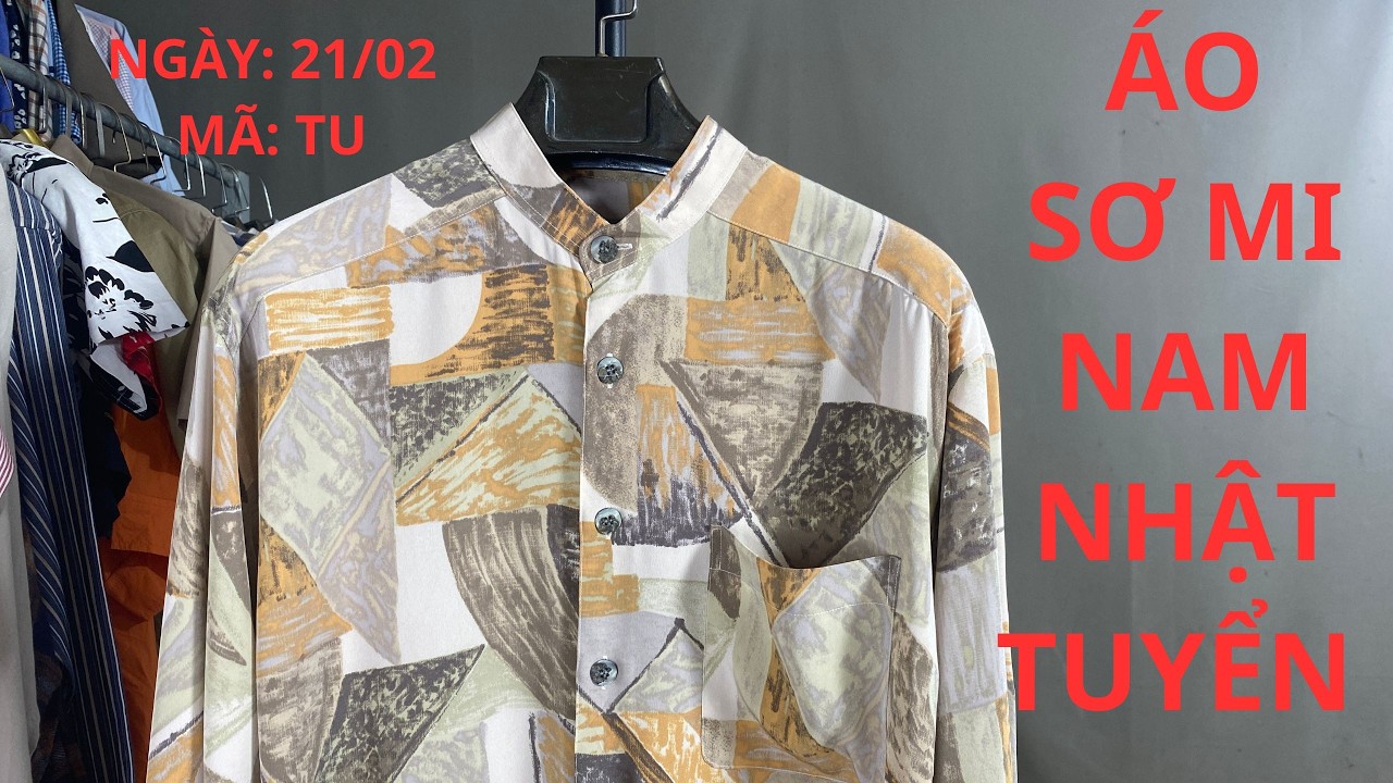 (Ngày 22/02/2026) áo sơ mi nam NHẬT HIỆU TUYỂN/ THANH LOAN HÀNG THÙNG