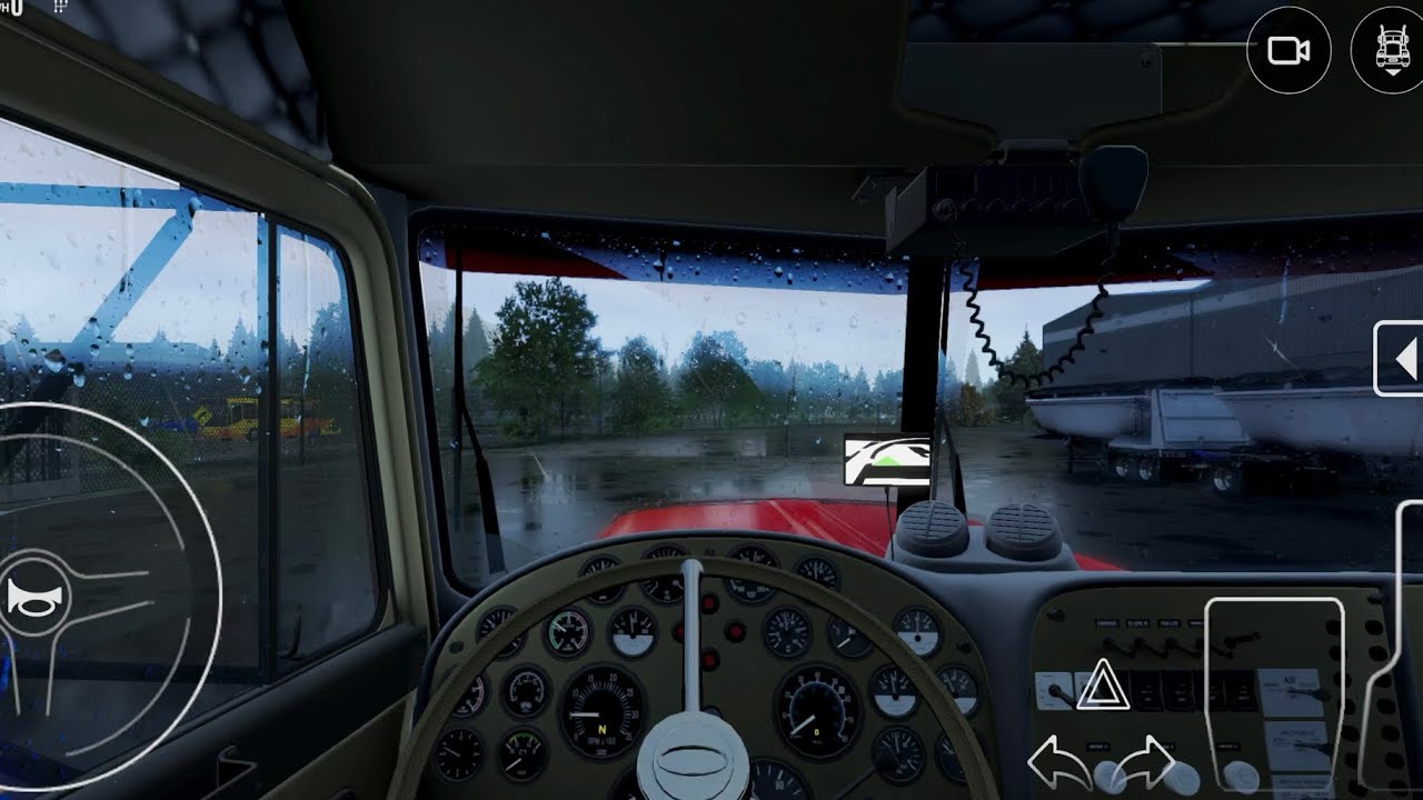 Track simulator big rigs / gameplay
