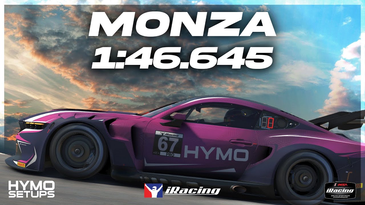 iRacing Hotlap | Ford Mustang GT3 @ Monza | IMSA | 2025 S2 Week 7