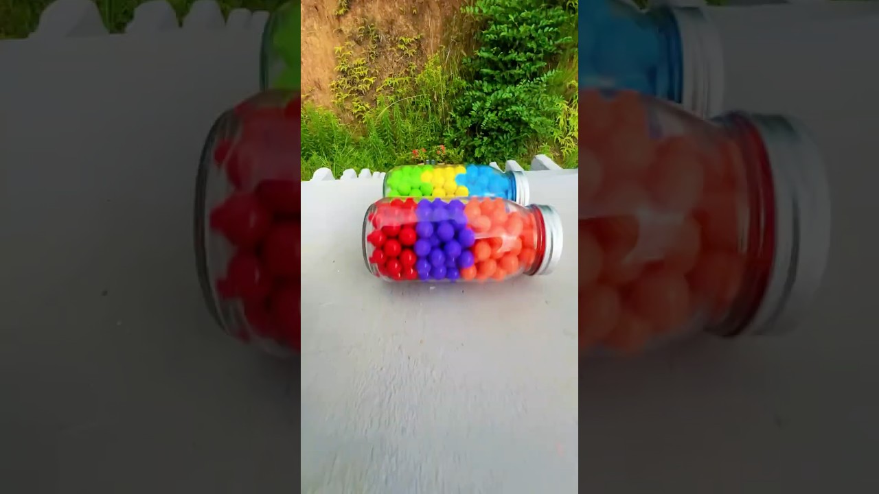 💖🧡💚💛Breaking Colorfull glass bottle 🫙 ⚠️🔥💥