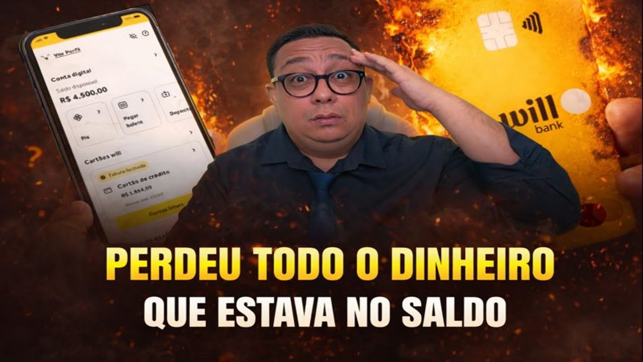 Quem tinha saldo na conta Will Bank perdeu ou n&atilde;o o dinheiro?