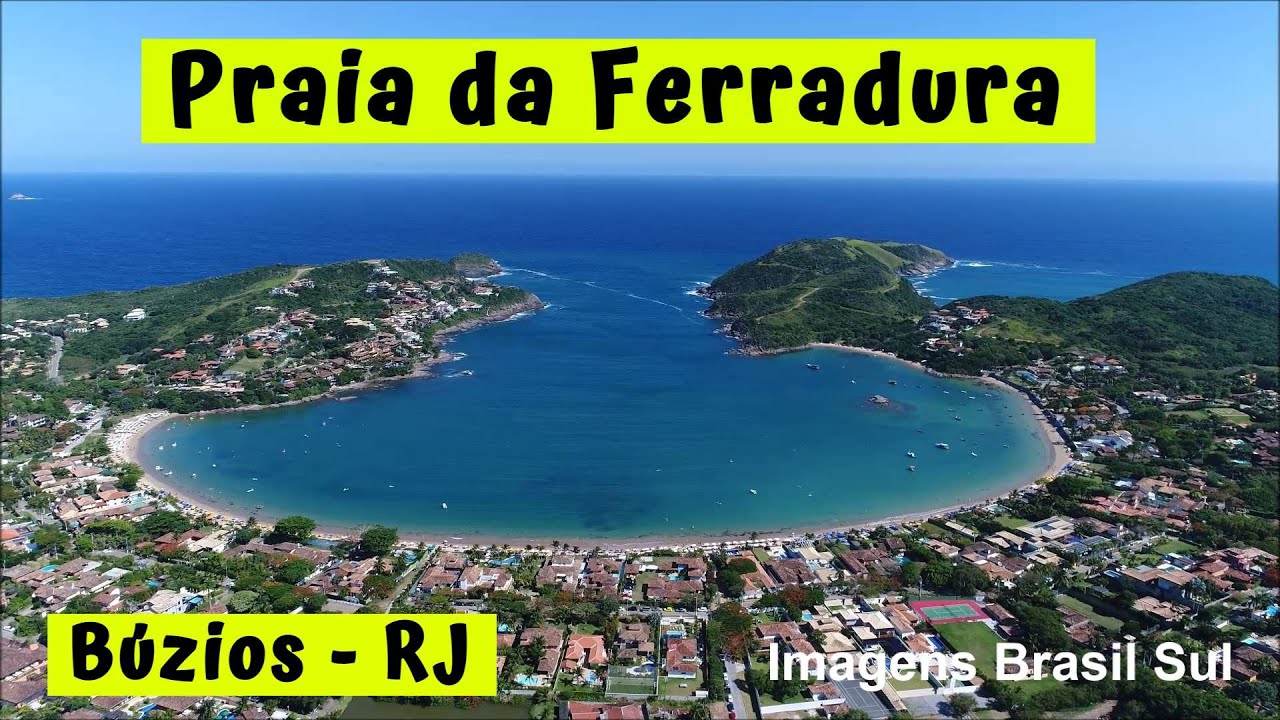 BÚZIOS | RJ | Praia da FERRADURA (Aéreas Drone) © Todos os Direitos Reservados