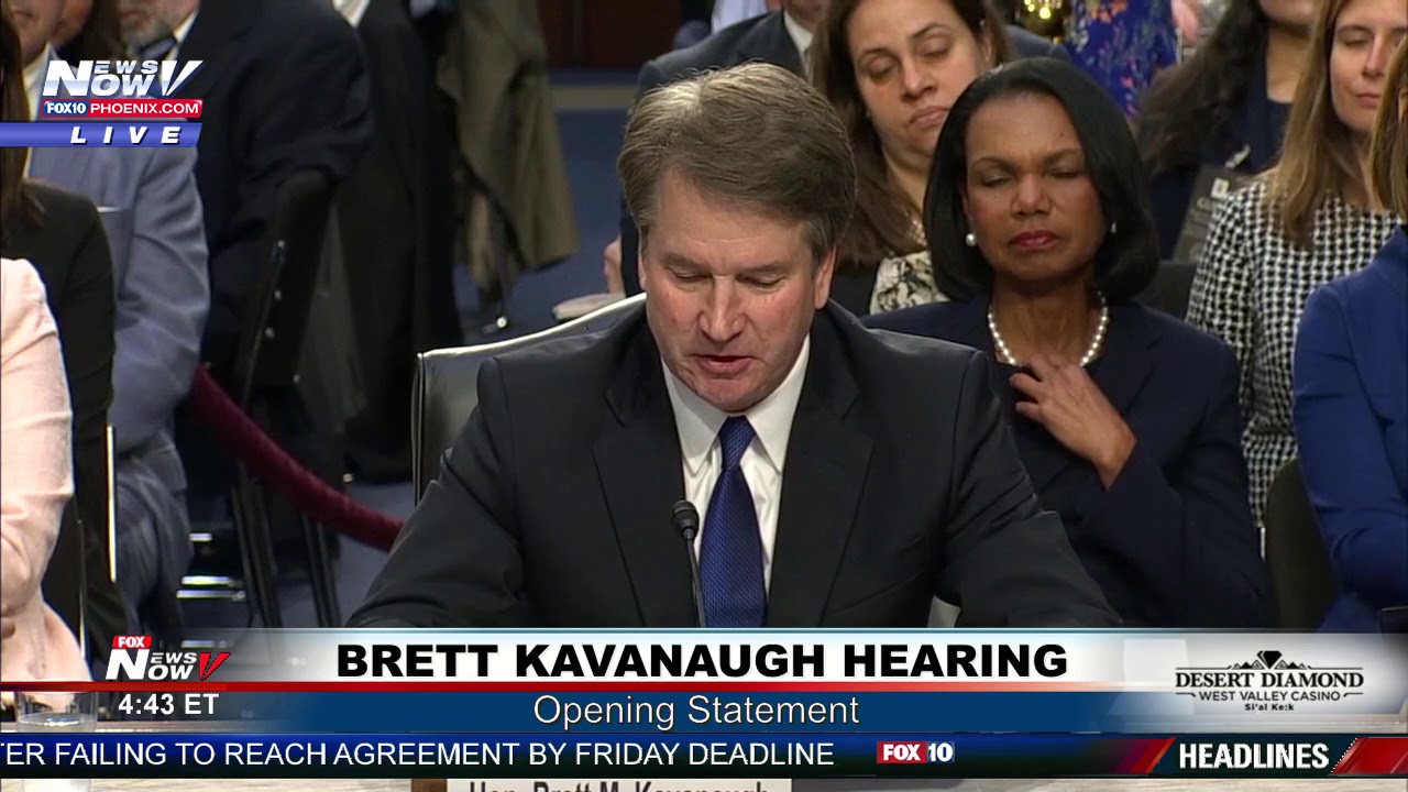 OPENING STATEMENT: Brett Kavanaugh Senate Confirmation Hearing