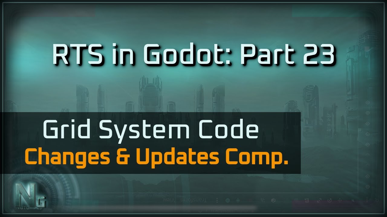 RTS в Godot. Часть 23: Система сеток и обновления кода для проекта RTS, созданного в Godot с нуля.