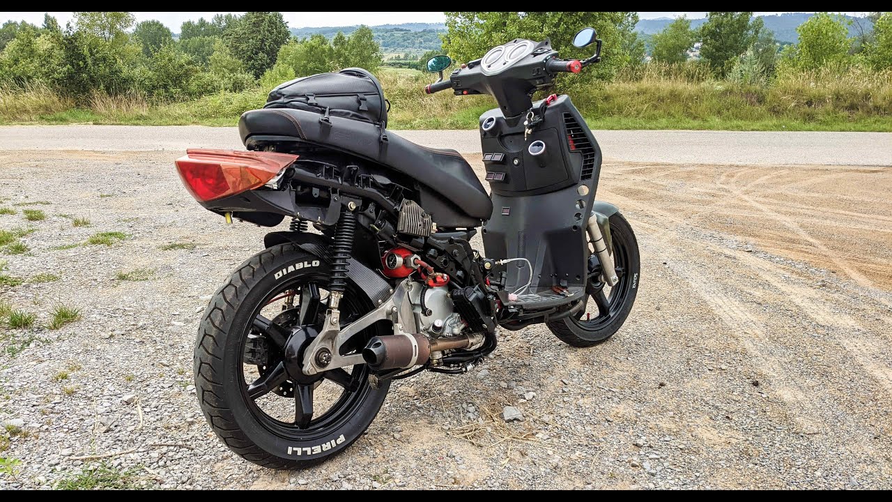 Scooter 125 Turbo : Test 4 10psi Boost  Rv 11:1