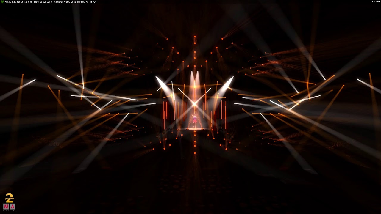 The greatest Show -  MA3D - Lightshow - The Greatest Showman