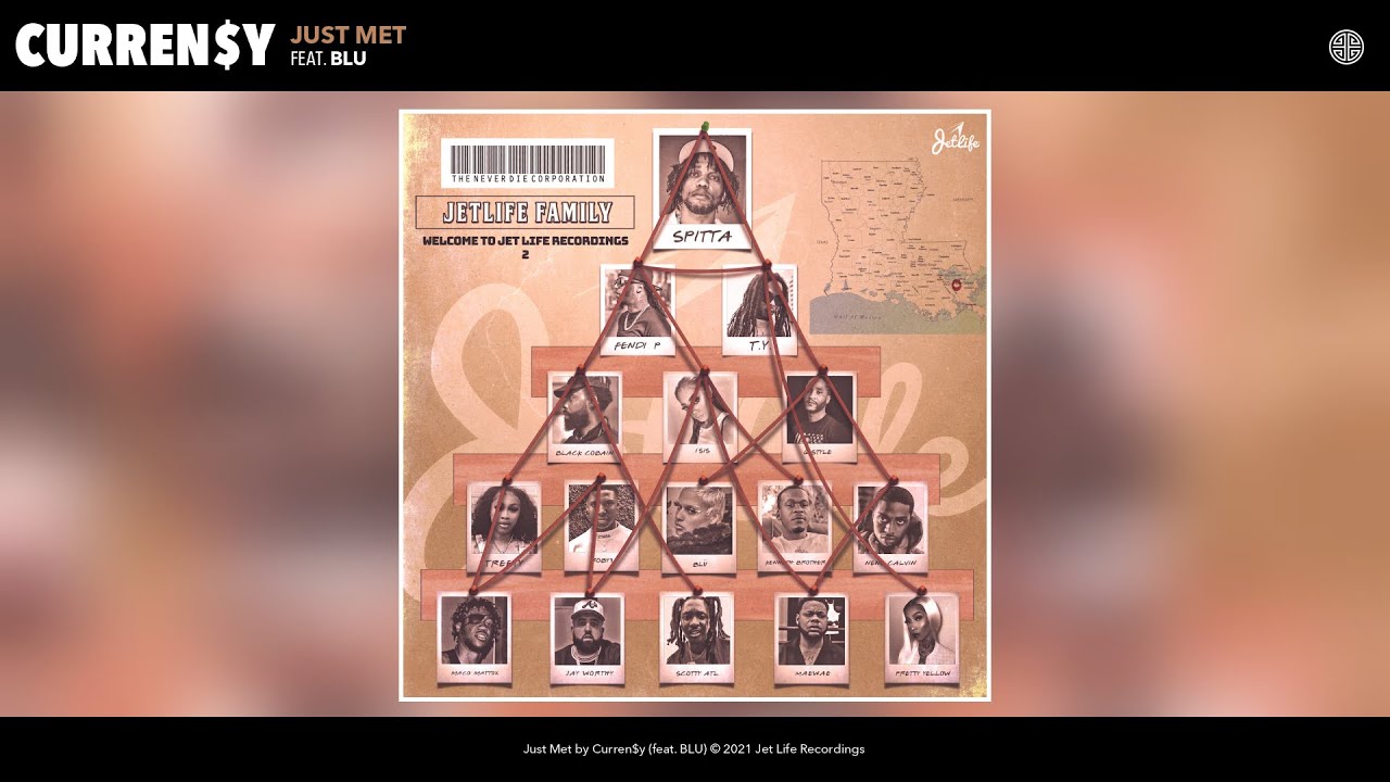 Curren$y - Just Met (Audio) (feat. BLU)
