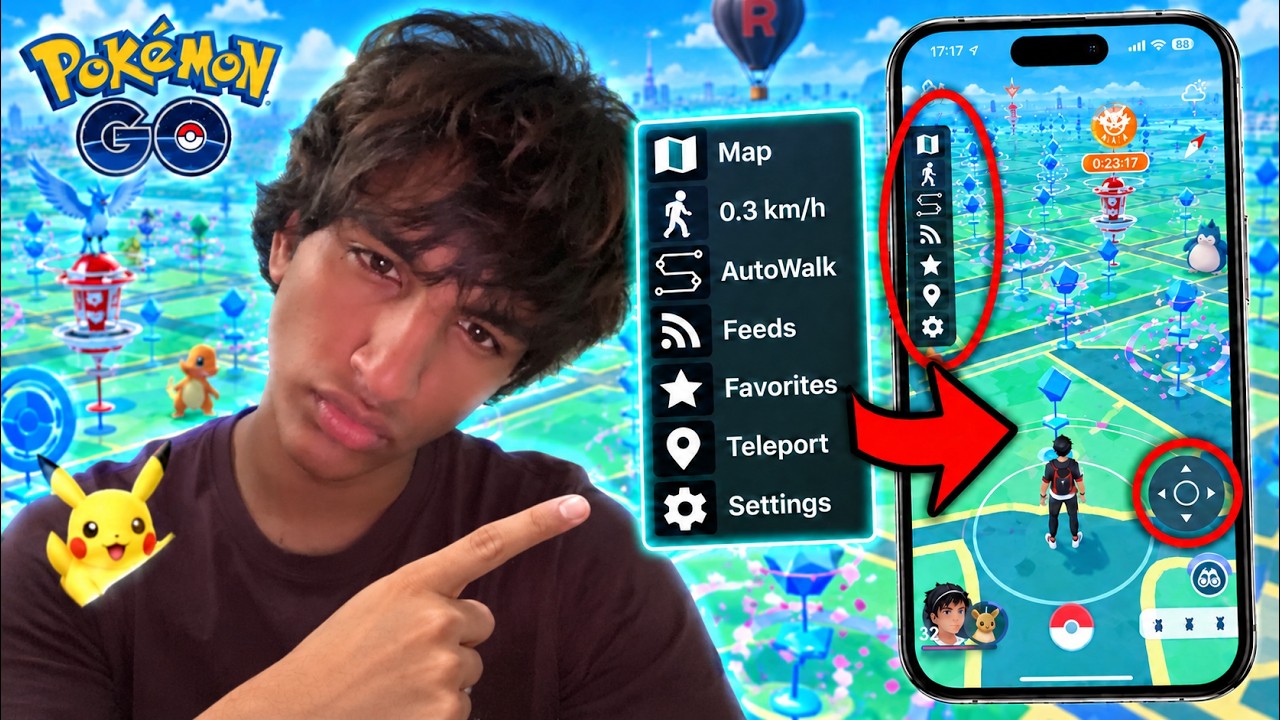Pokemon GO Hack - Working Pokemon Go Spoofing With Joystick Teleport & GPS (iOS & Android)