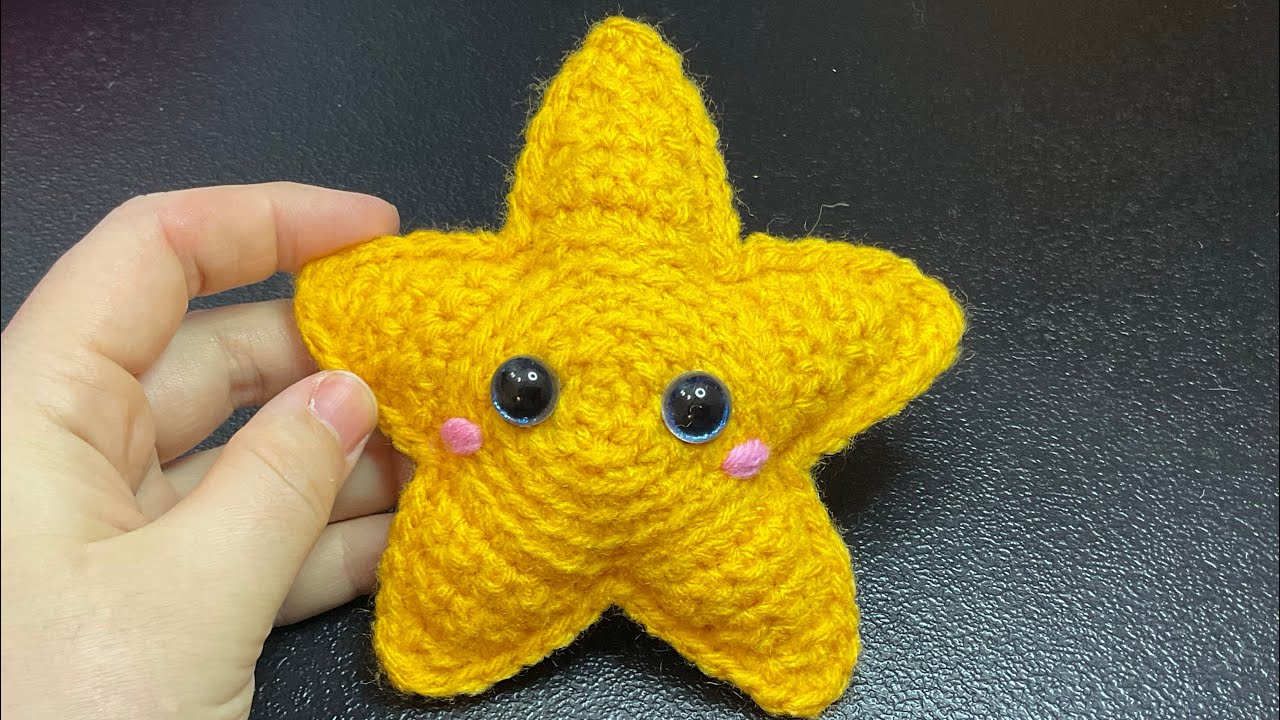 Tutorial a crochet: Estrella de mar amigurumi