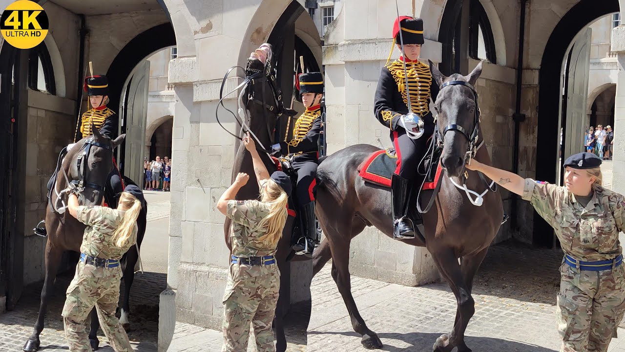Queen's Horse Plays Up On First Day