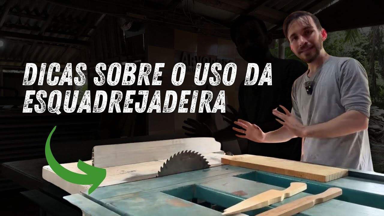 Guia Como Usar a Esquadrejadeira com Segurança e Precisão