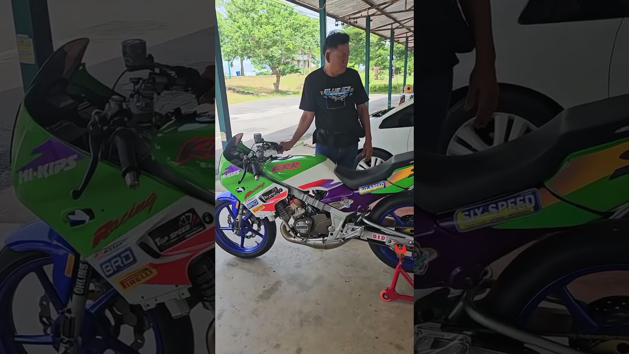 cek sound knalpot hby thailand #kawasaki #krr150 #kr150 #hbythailand