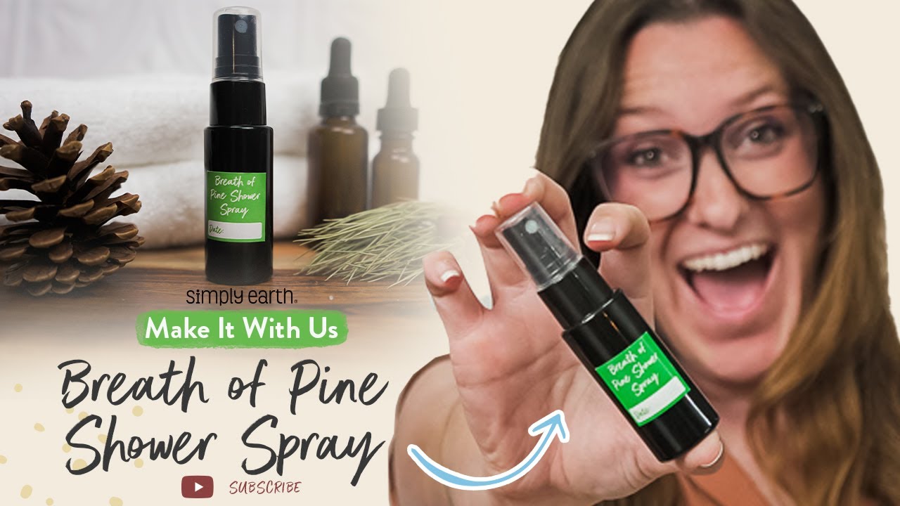 Multipurpose Breath of Pine Shower Spray Recipe