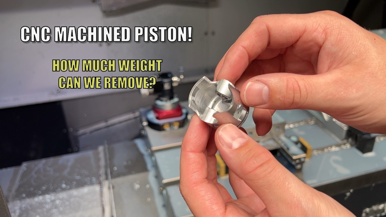 CNC Machining G230RC Piston