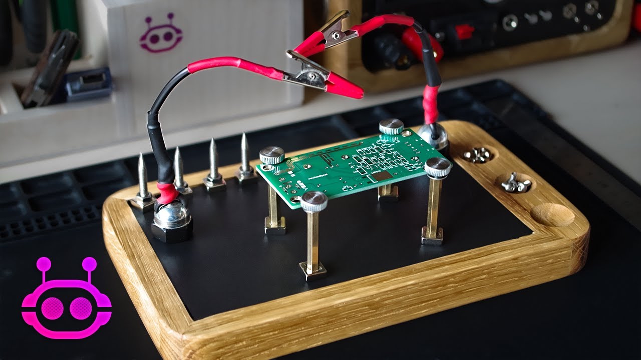 DIY Magnetic helping hands set for PCB and Electronics