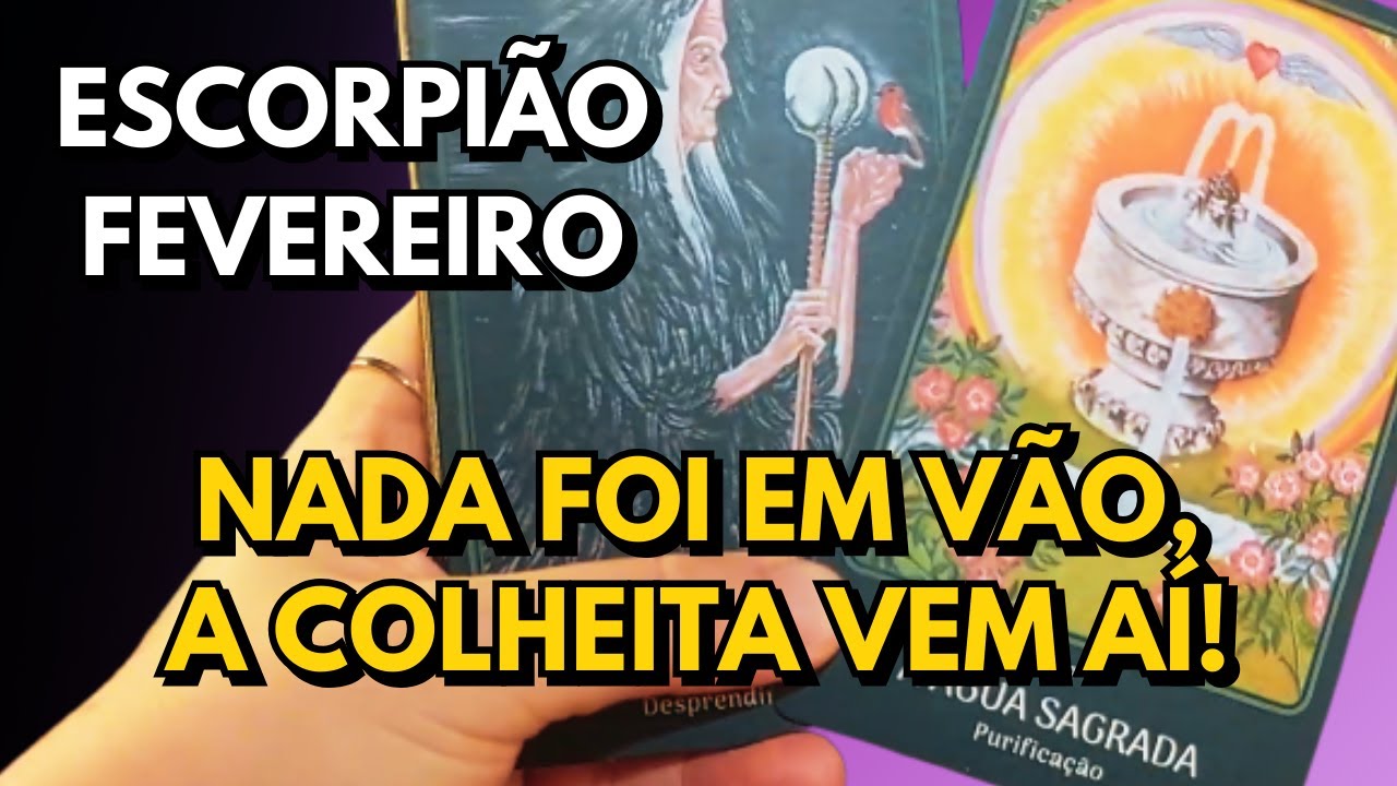 ♏️ ESCORPIÃO | FEVEREIRO: ESSA COLHEITA ESTÁ MAIS PERTO DO QUE VOCÊ IMAGINA!