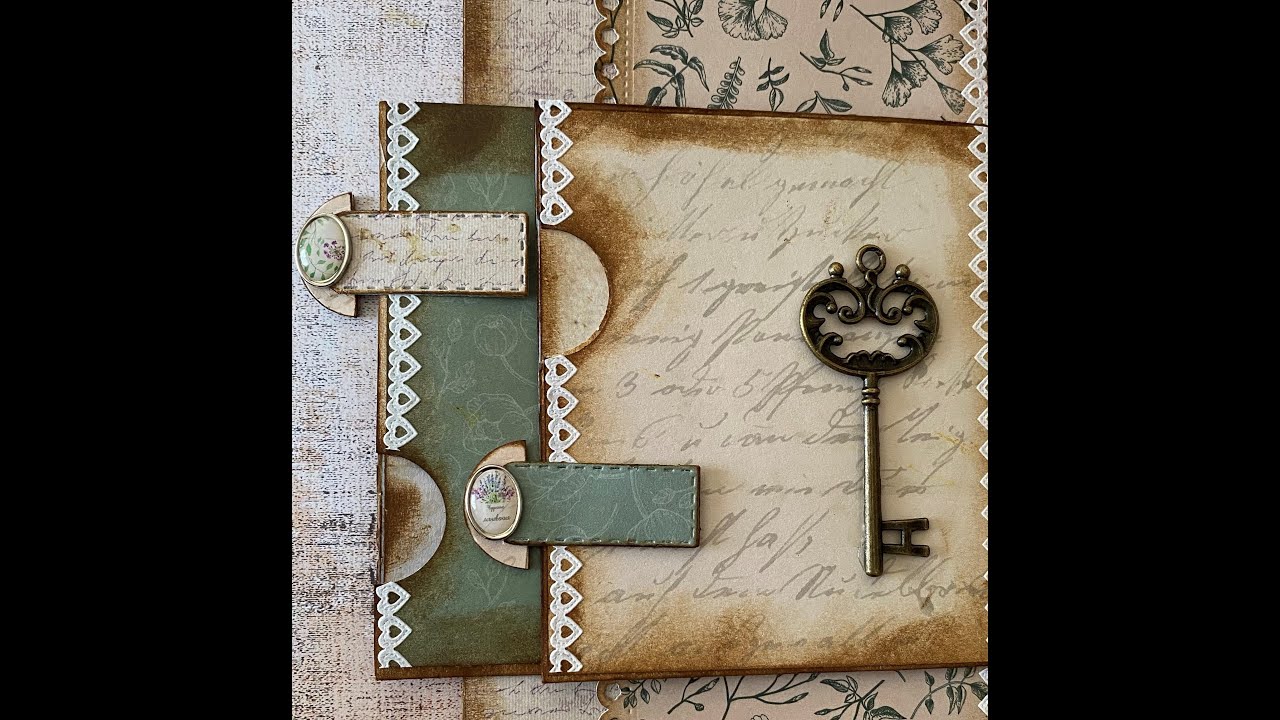 TUTO : HAPPY MAIL VINTAGE BOTANIQUE 1/4