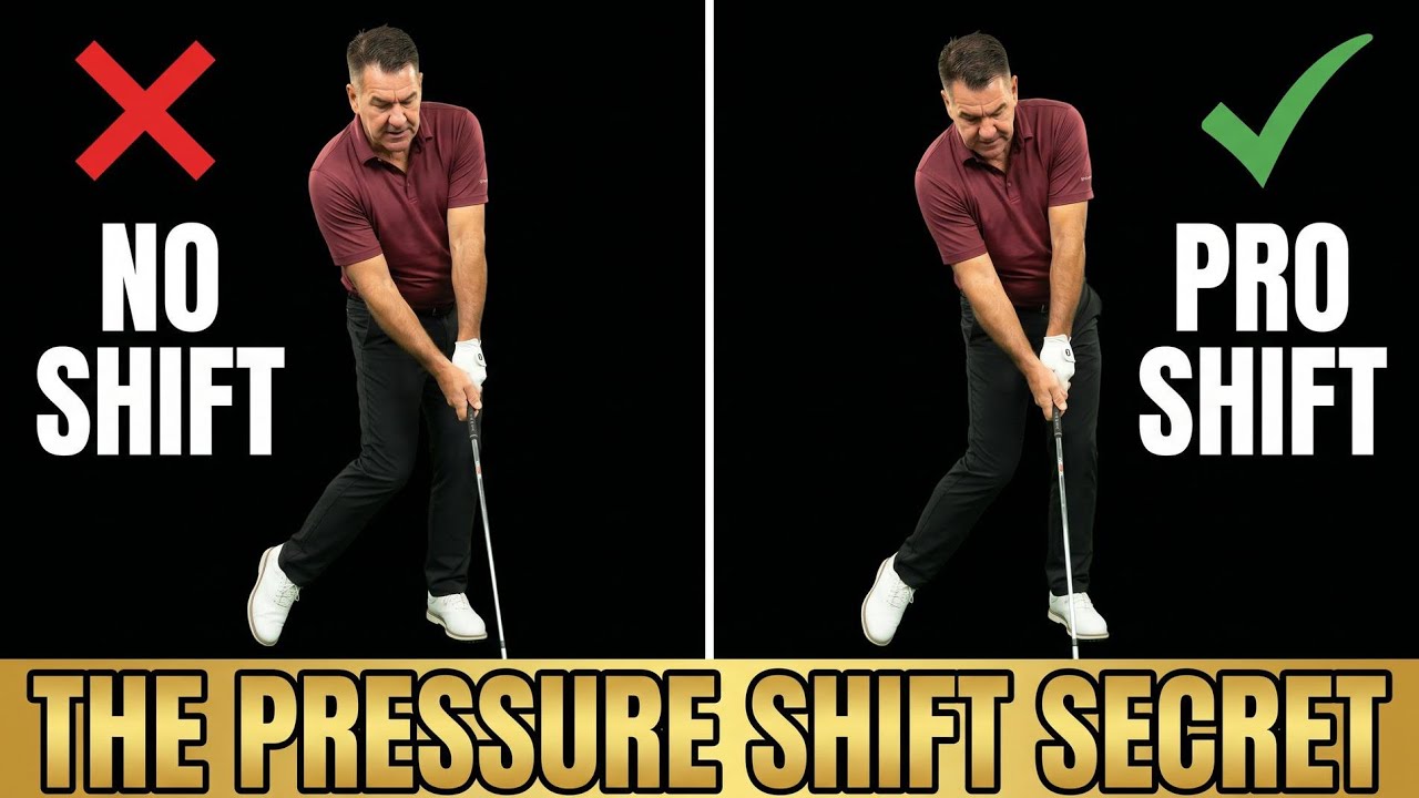 SECRET To Pressure Shift In The Golf Swing To Hit Like a PRO GUARANTEED