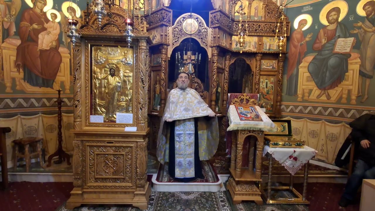 Predică la Sf. Maslu - Mănăstirea Gorovei - Pr. Prof. Justinian Cârstoiu
