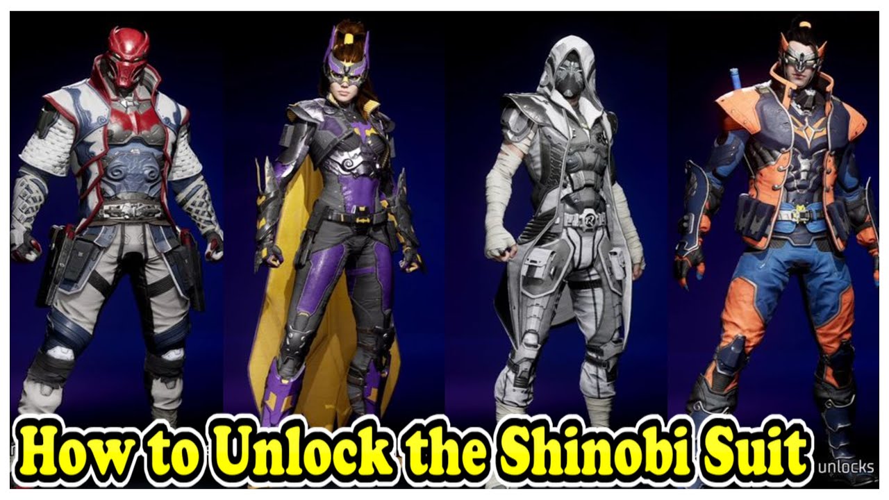 Gotham Knights How to Unlock the Shinobi Suit | Gotham Knights Shinobi Suit