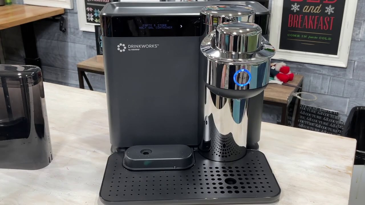 Drinkworks от Keurig: распаковка и настройка