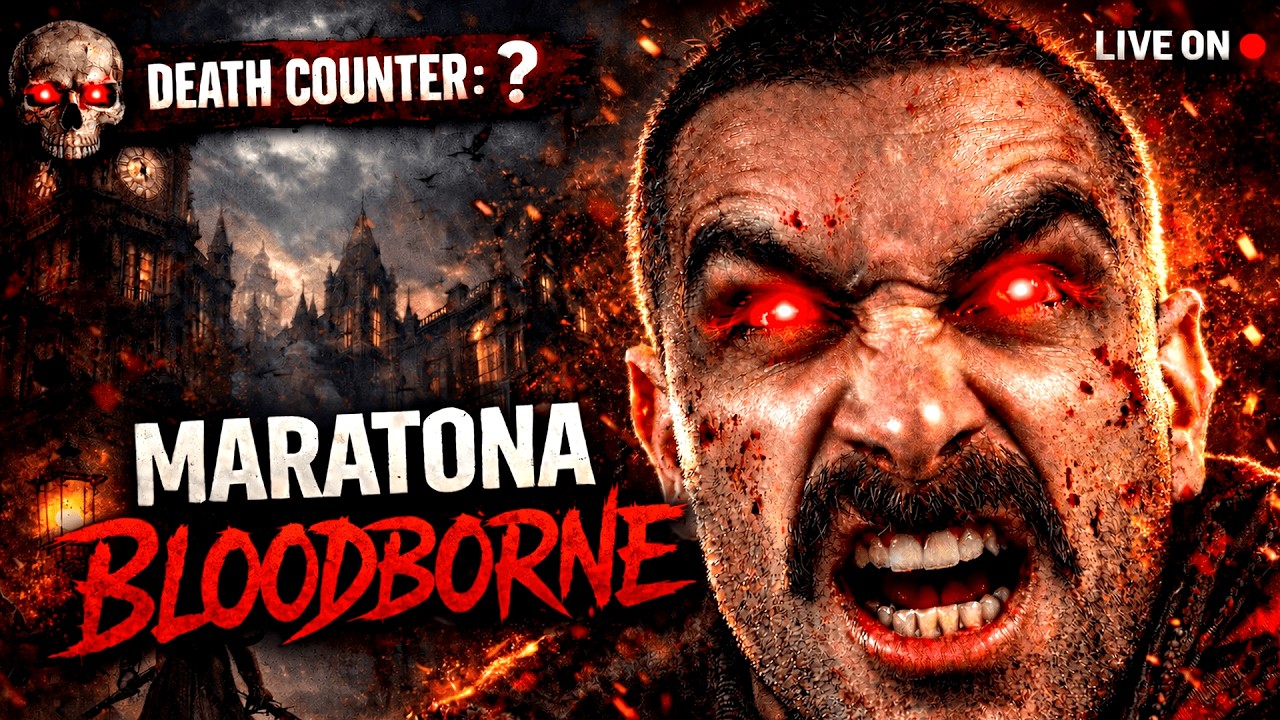 INIZIO BLOODBORNE 🔴 LIVE | FINCHÉ NON FINISCO IL GIOCO 🩸💀