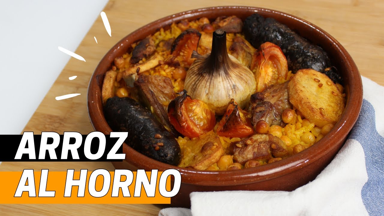 Receta de ARROZ al HORNO 100% valenciana ✌️