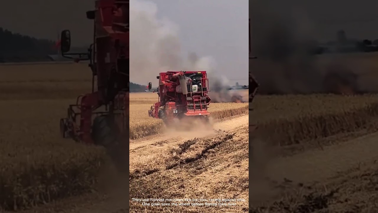 Emergency Harvest Before the Fire Spreads